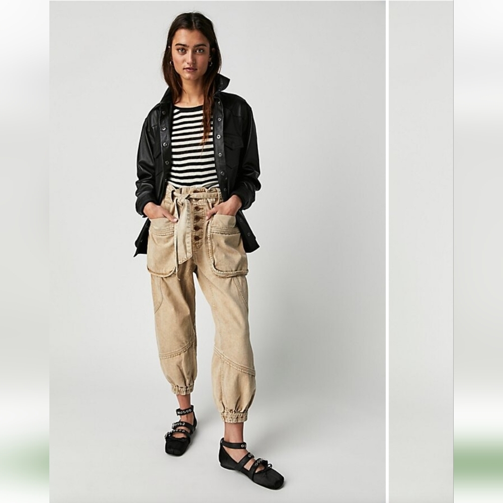 Free  People We The Free Mai Tai Joggers. Size L. NWOT